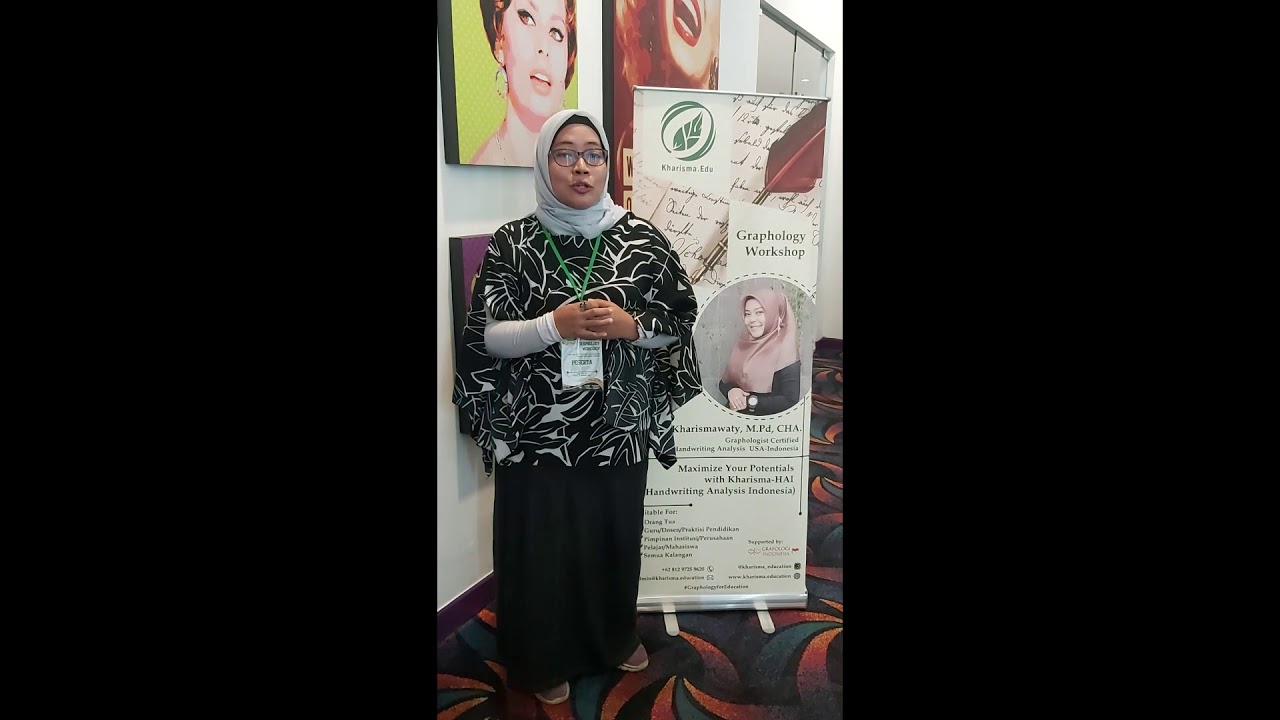 Graphology_Kharisma-HAI (Handwriting Analysis Indonesia) Testimoni 1