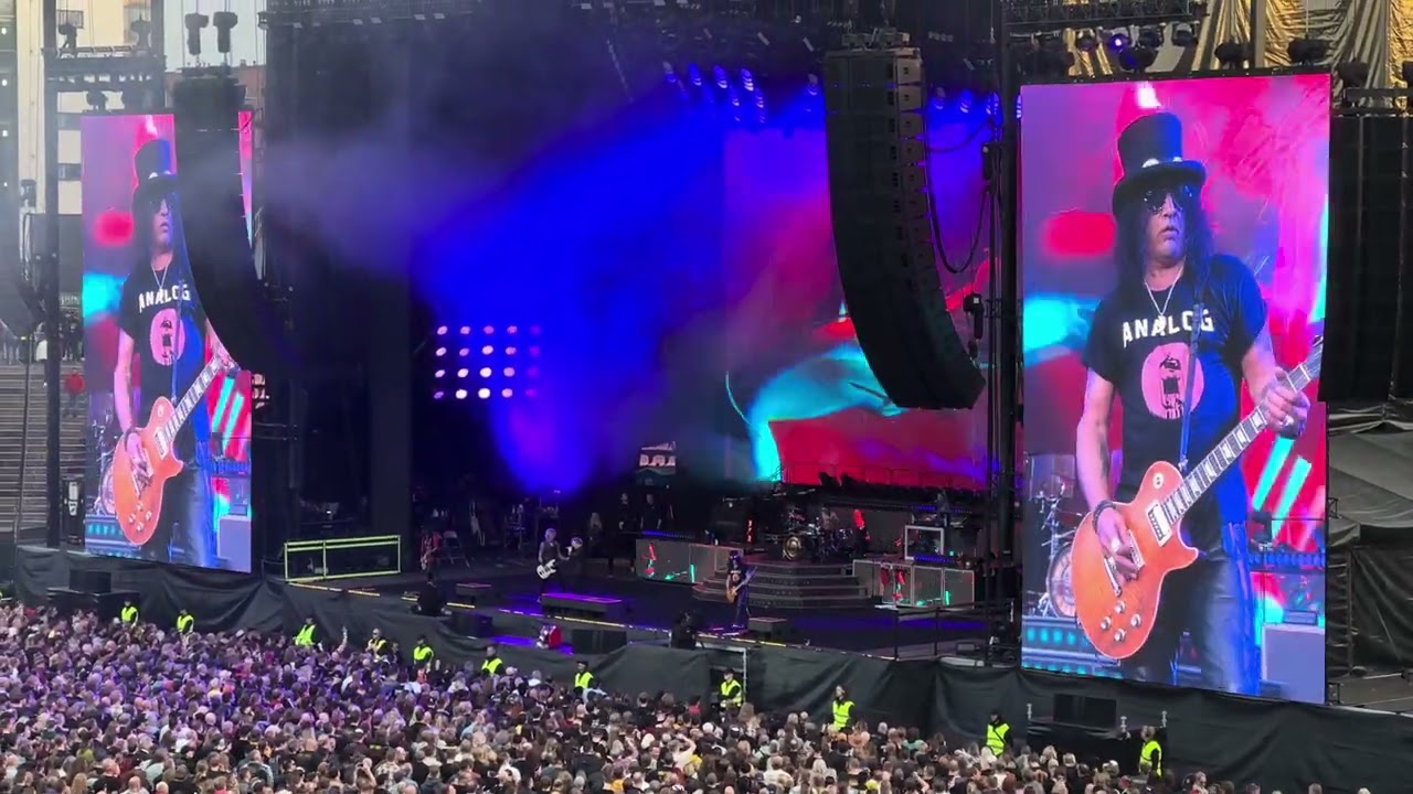Guns n' Roses - prostitute LIVE Ratina 7.7.2025