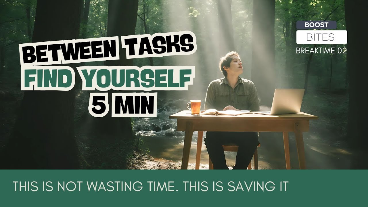 Midday Reset: 5-Minute Guided Meditation to Recharge & Refocus #motivation #rest #relaxing