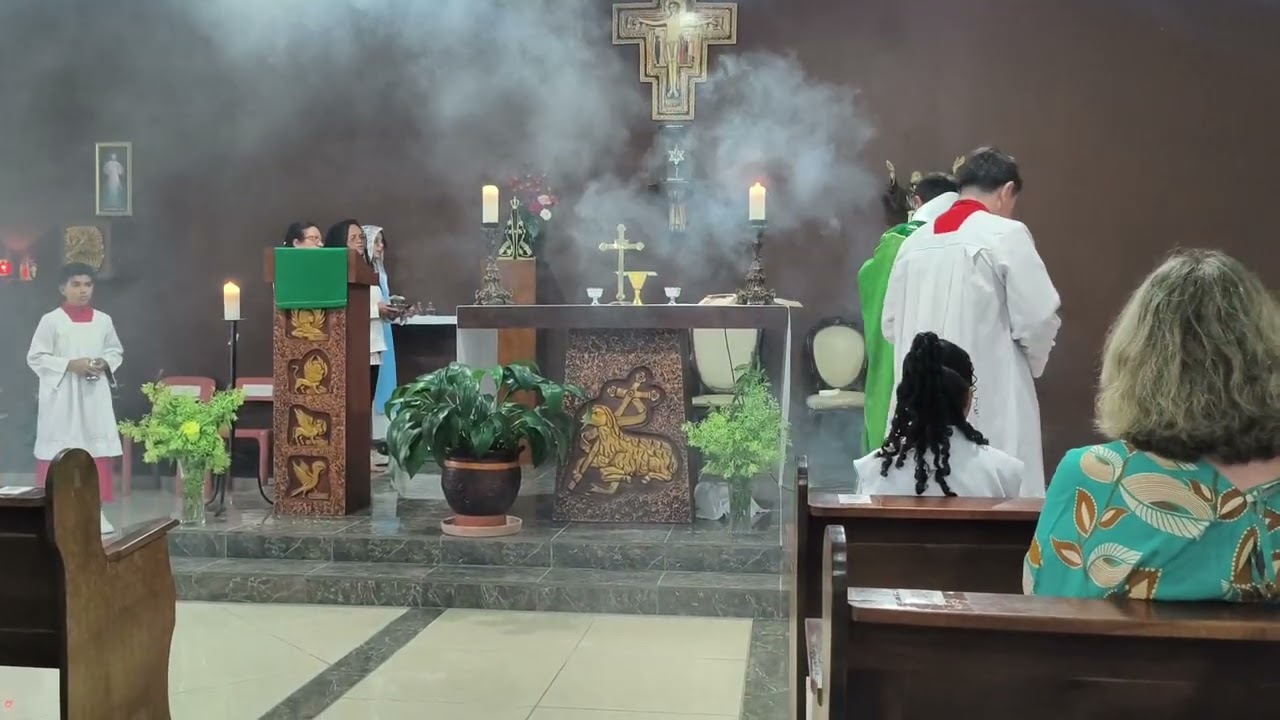 Ofertório da Santa missa, IRMÃO FRADE JOÃO FRANCISCO.