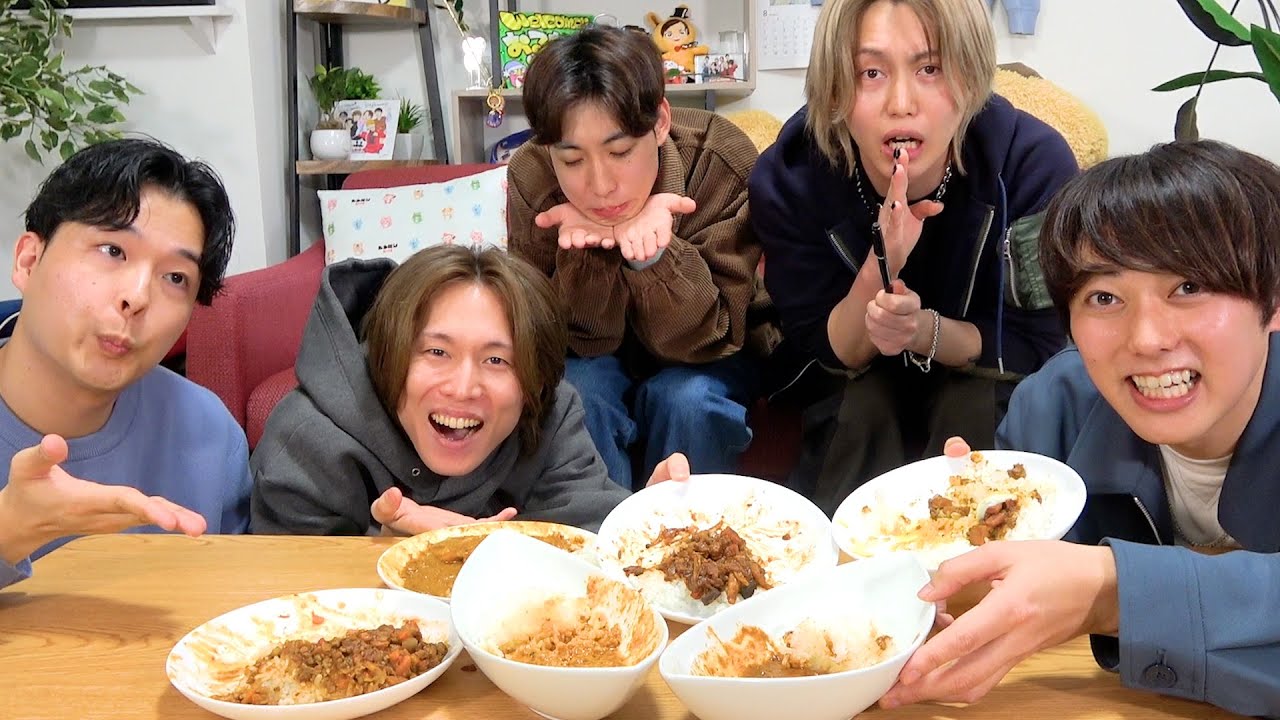メンバーの手作りカレーがめちゃくちゃ美味しかった！！