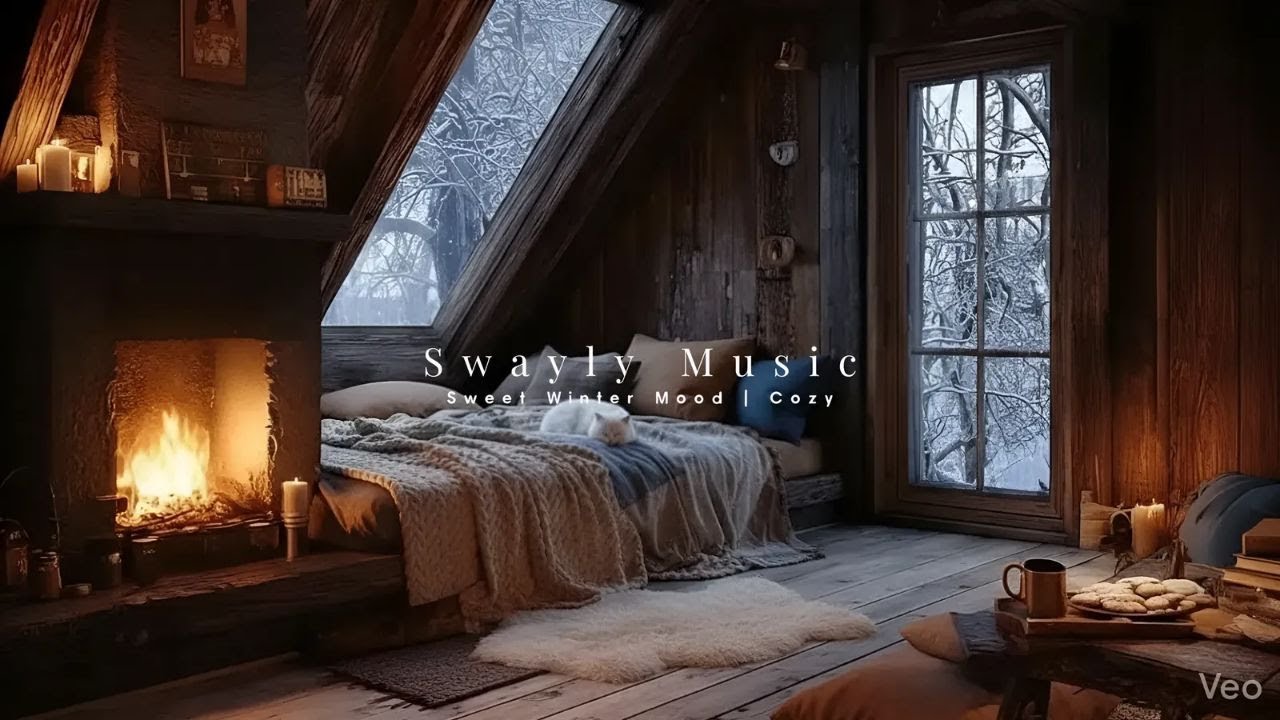 ❄️Cozy Winter Vibe for Quiet Day at Home | ᴘʟᴀʏʟɪsᴛ For Winter Mood, Snowfall Outside