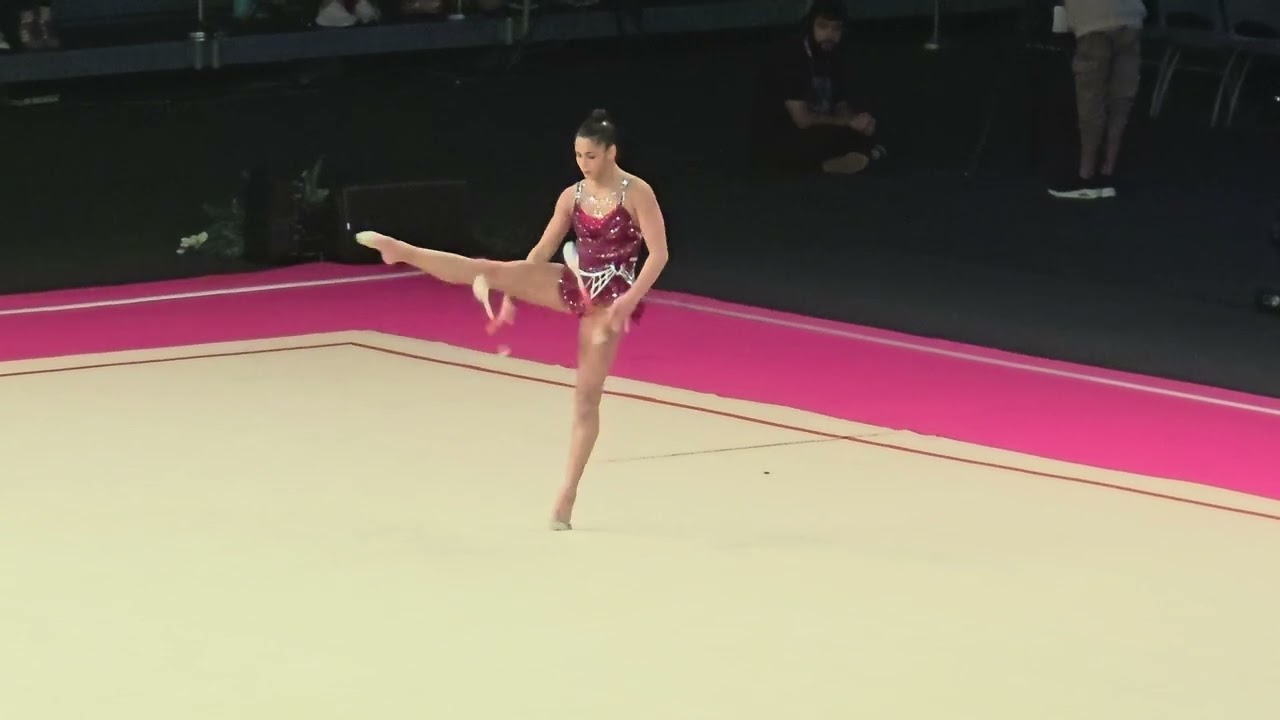 Euskalgym 2025. Sofía Raffaeli mazas