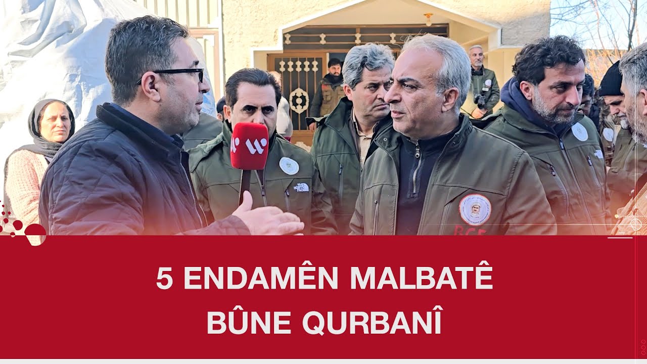 Dezgeha Xêrxwazî ya Barzanî li Dêrikê alîkariyan pêşkêşî derbideran dike