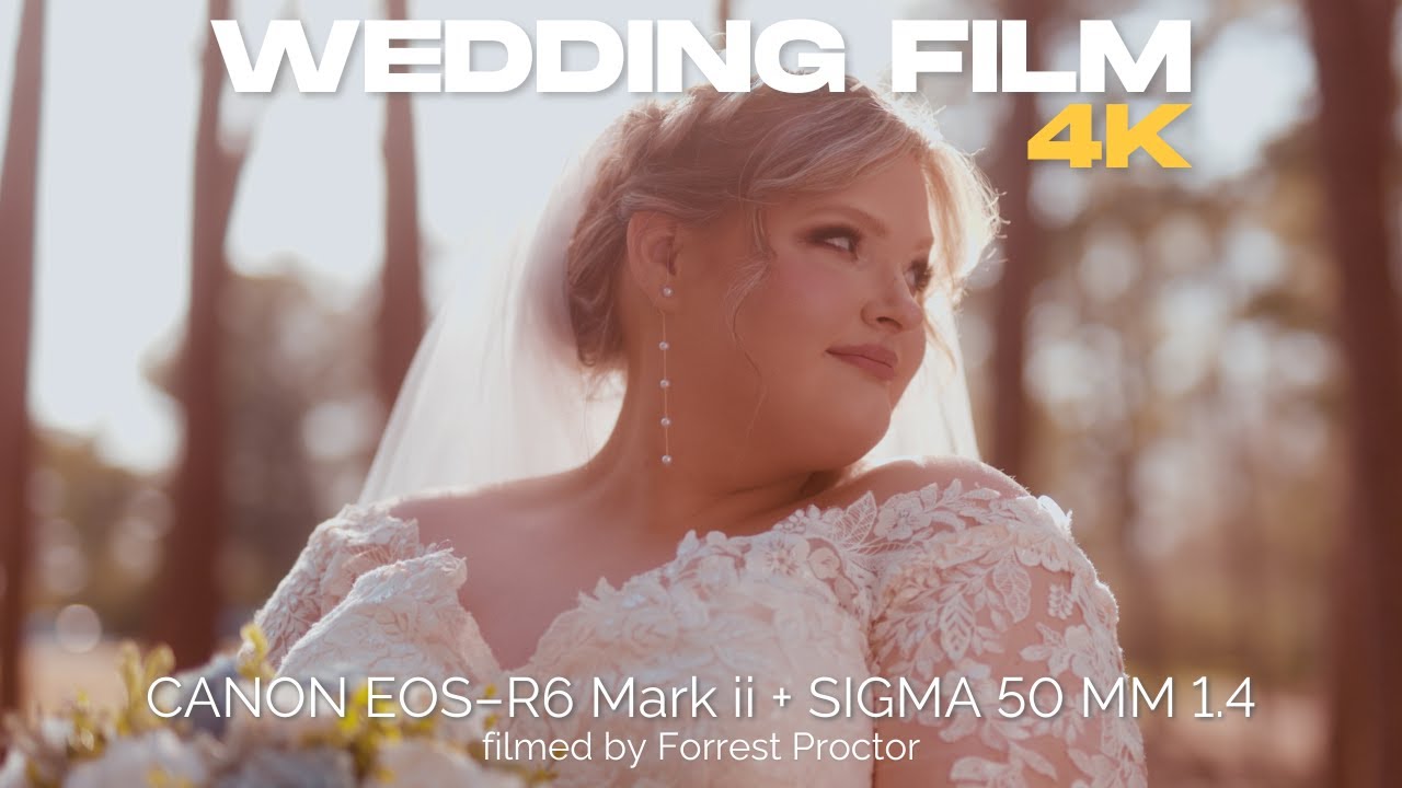4K Wedding filmed on Canon EOS-R6 Mark ii + Sigma 50mm f1.4