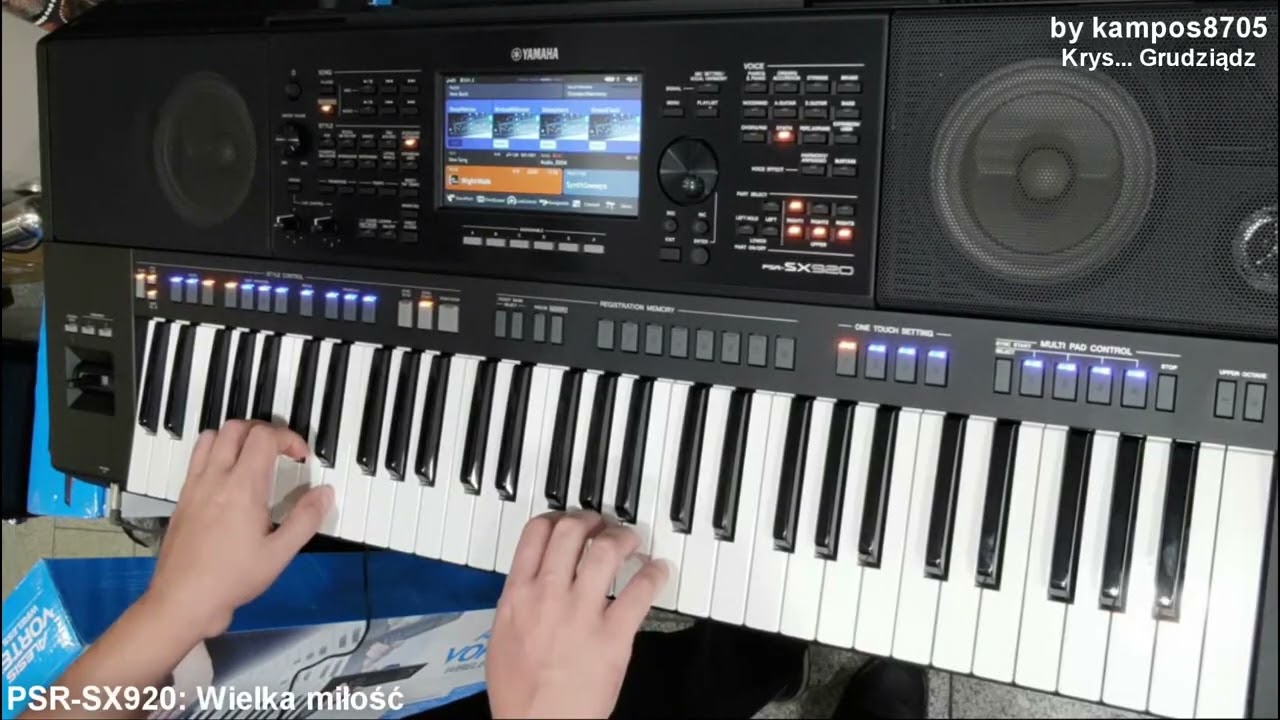 Styles Medley Yamaha PSR-SX920 1080p