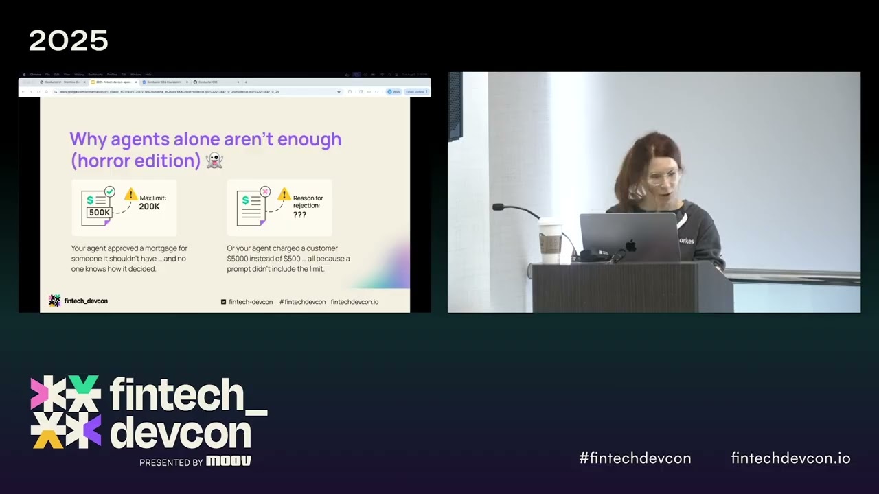 fintech_devcon 2025 | Building agentic workflows with Conductor w/ Maria Shimkovska