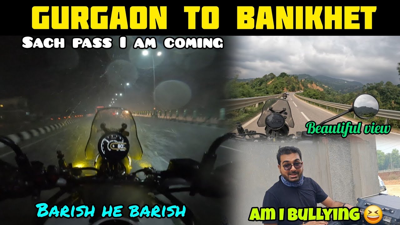 SACH PASS I AM COMING [ Am I Bulling ] GURGAON TO BANIKHET