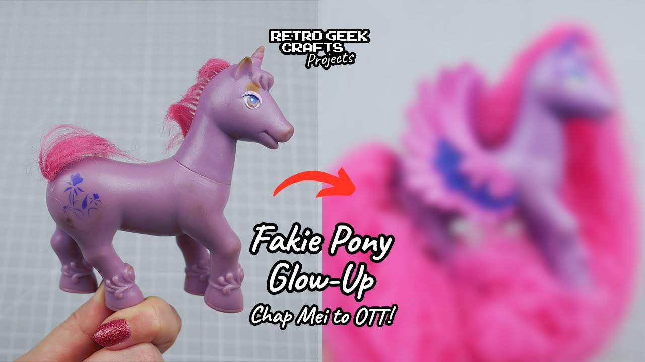 How Much Hair Can We Add? Customising a Fakie Chap Mei Pony