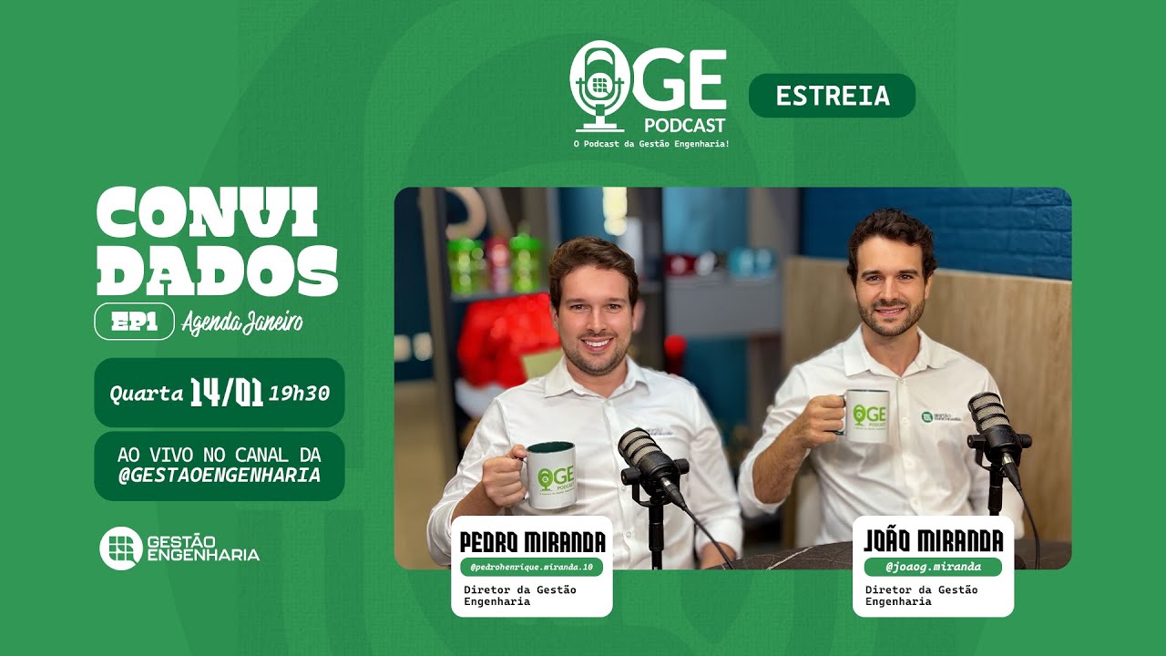 PEDRO MIRANDA E JOÃO MIRANDA – GE PODCAST #01