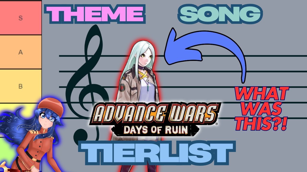 Advance Wars: Days of Ruin CO Theme Song Tierlist