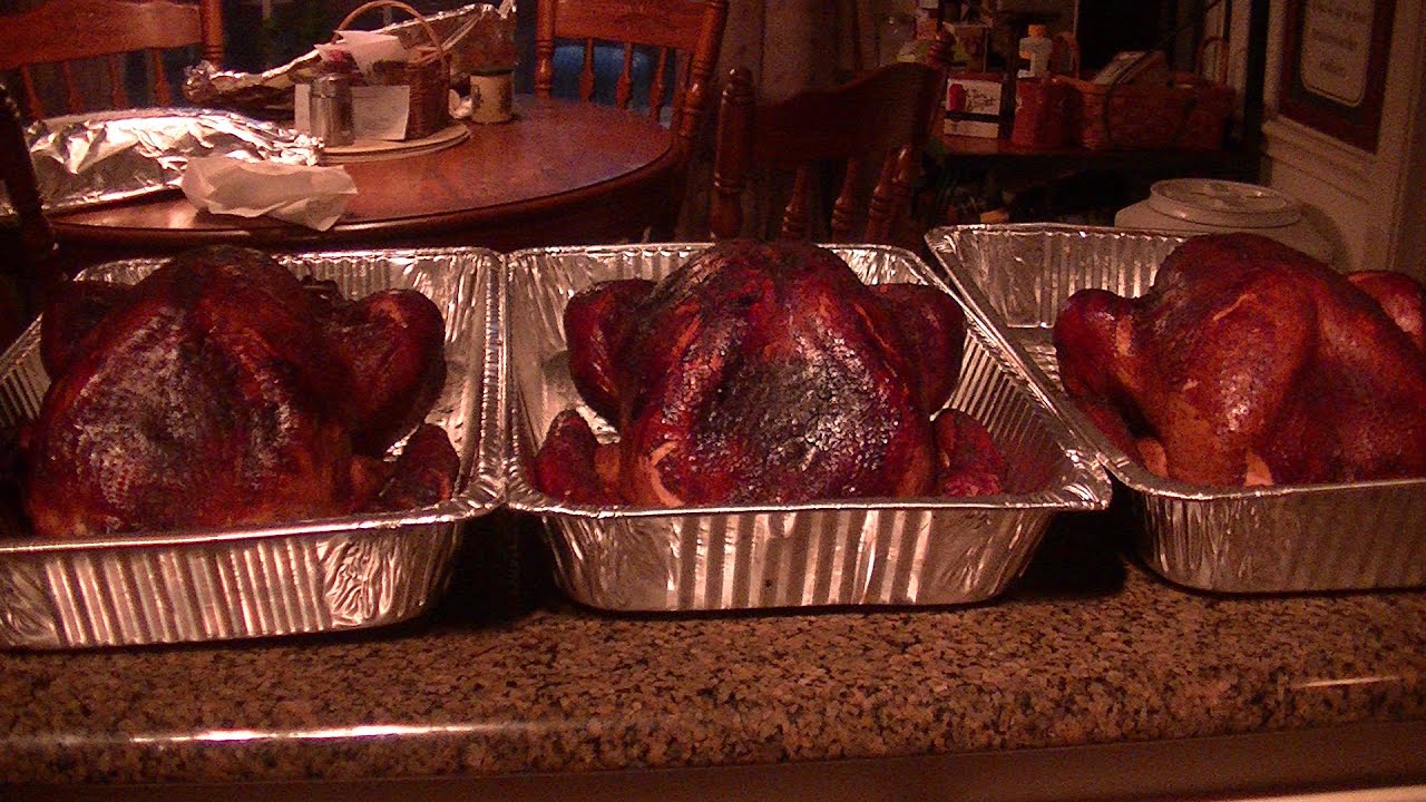 Smoked Turkeys - Texas Style 2014