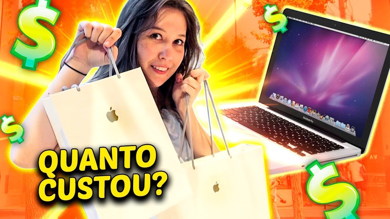 Quanto custou meu MACBOOK FORA do BRASIL?