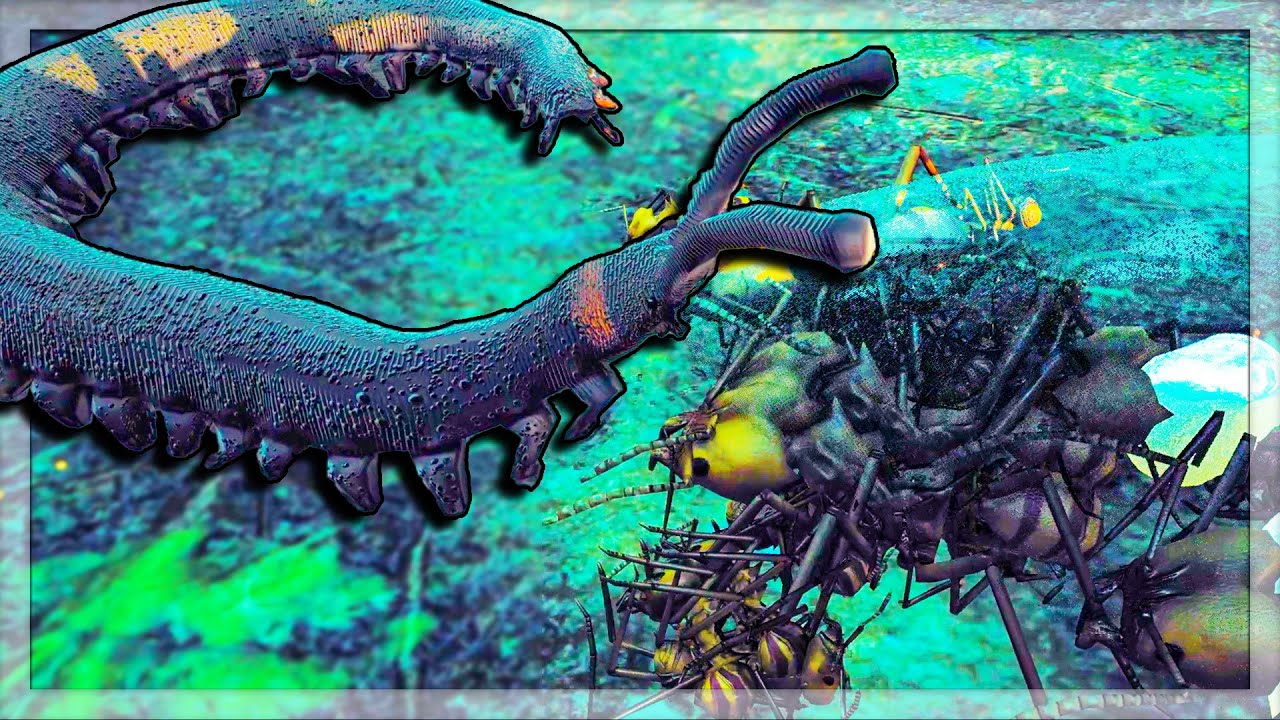 I Used LEAF CUTTER ANTS To Battle A VELVET WORM in Empires Of The Undergrowth