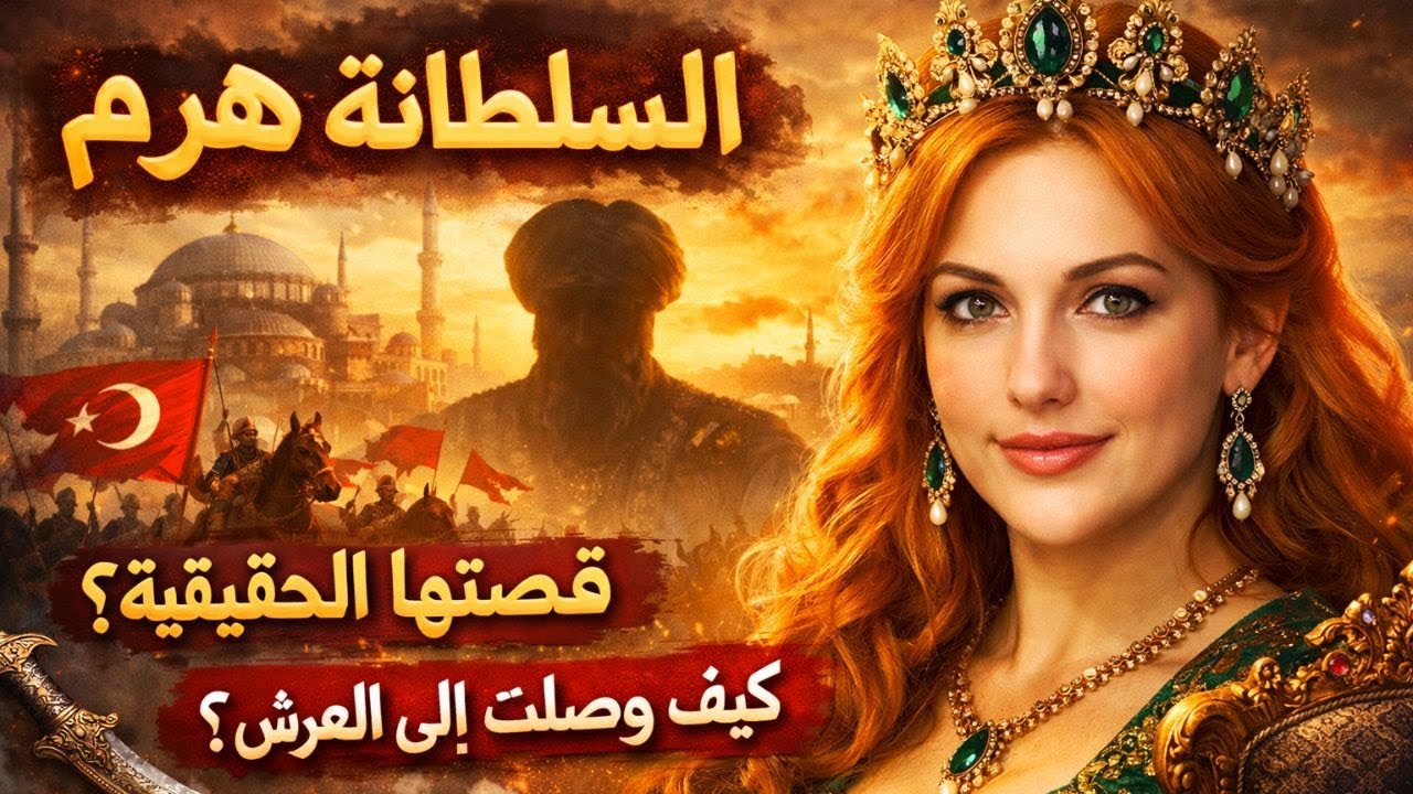 السلطانة هرم: من جارية إلى أقوى امرأة في تاريخ الدولة العثمانية