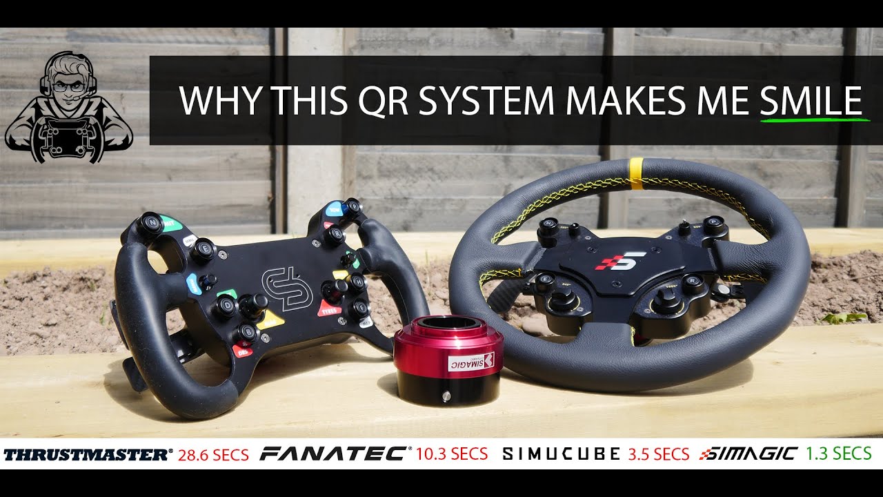 Simagic Quick Release | Почему это заставляет меня улыбаться | Система Quick Easy QR