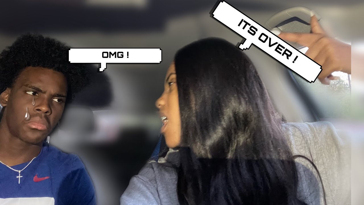 BREAK UP PRANK ON BOYFRIEND.... **EMOTIONAL**