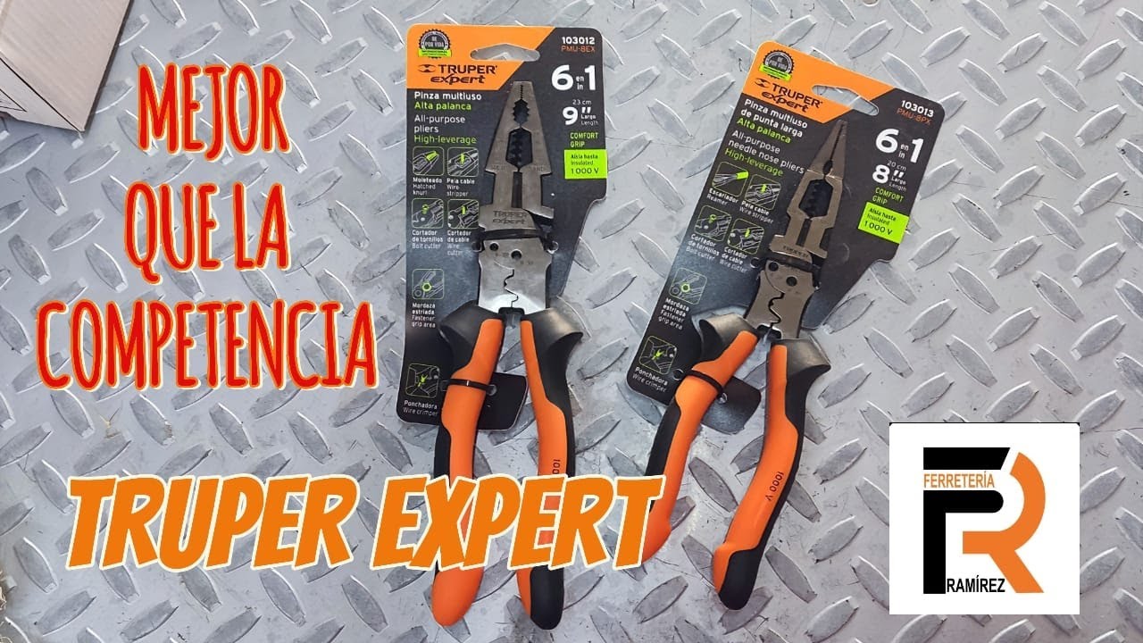 Обзор многофункциональных плоскогубцев Truper Expert 6-в-1 (модели 103012 и 103013) с пожизненной...