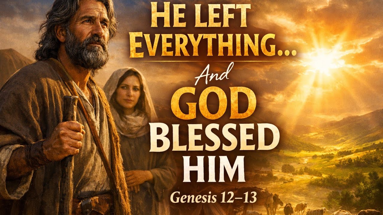 HE LEFT EVERYTHING... AND GOD BLESSED HIM | GENESIS 12- 13