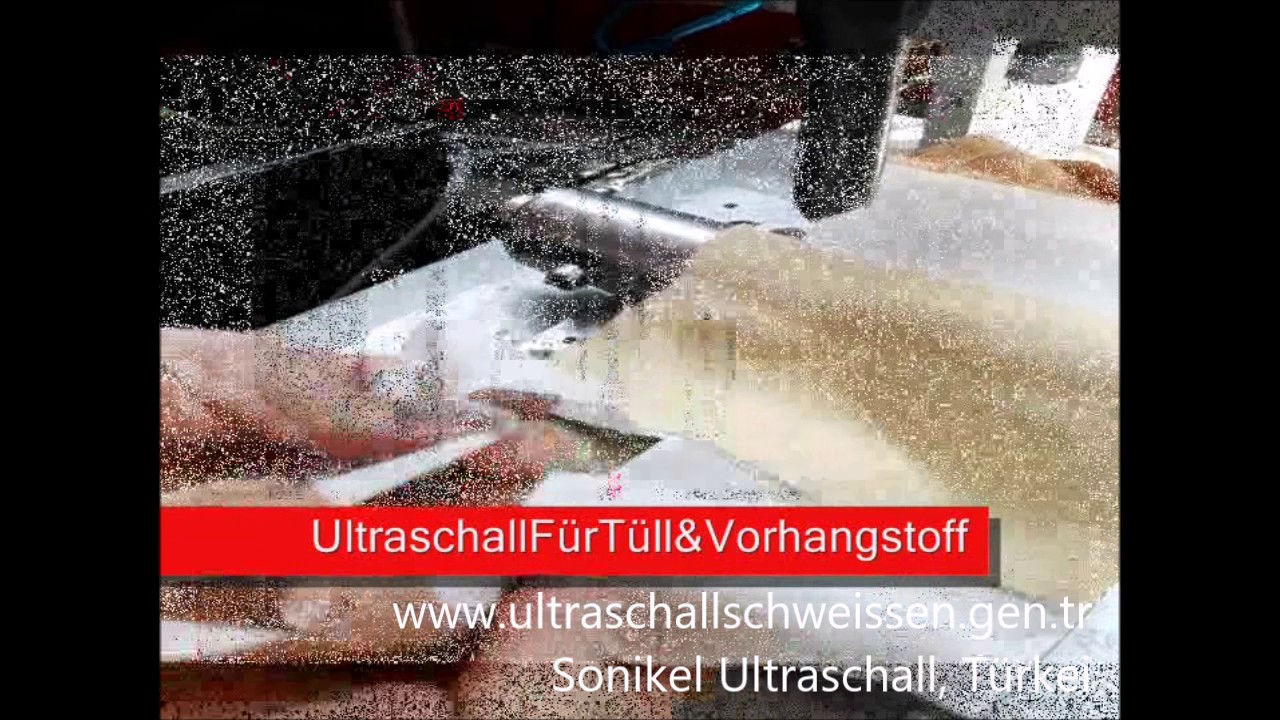 Ultraschall Schneidsysteme f&uuml;r T&uuml;ll und Vorhangstoff