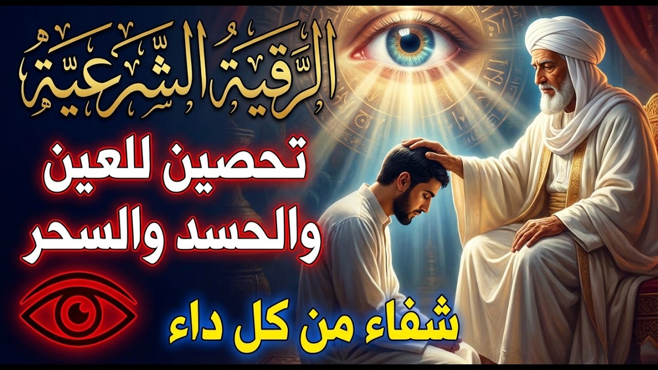 رقية  لخروج الحسد والعين والهم والغم والأمراض من جسمك بعد سماع لهذا الحرز المبارك- وراقب النتيجة