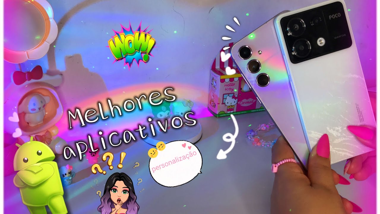 5 aplicativos fofos que vão deixar o seu android perfeito 🌺