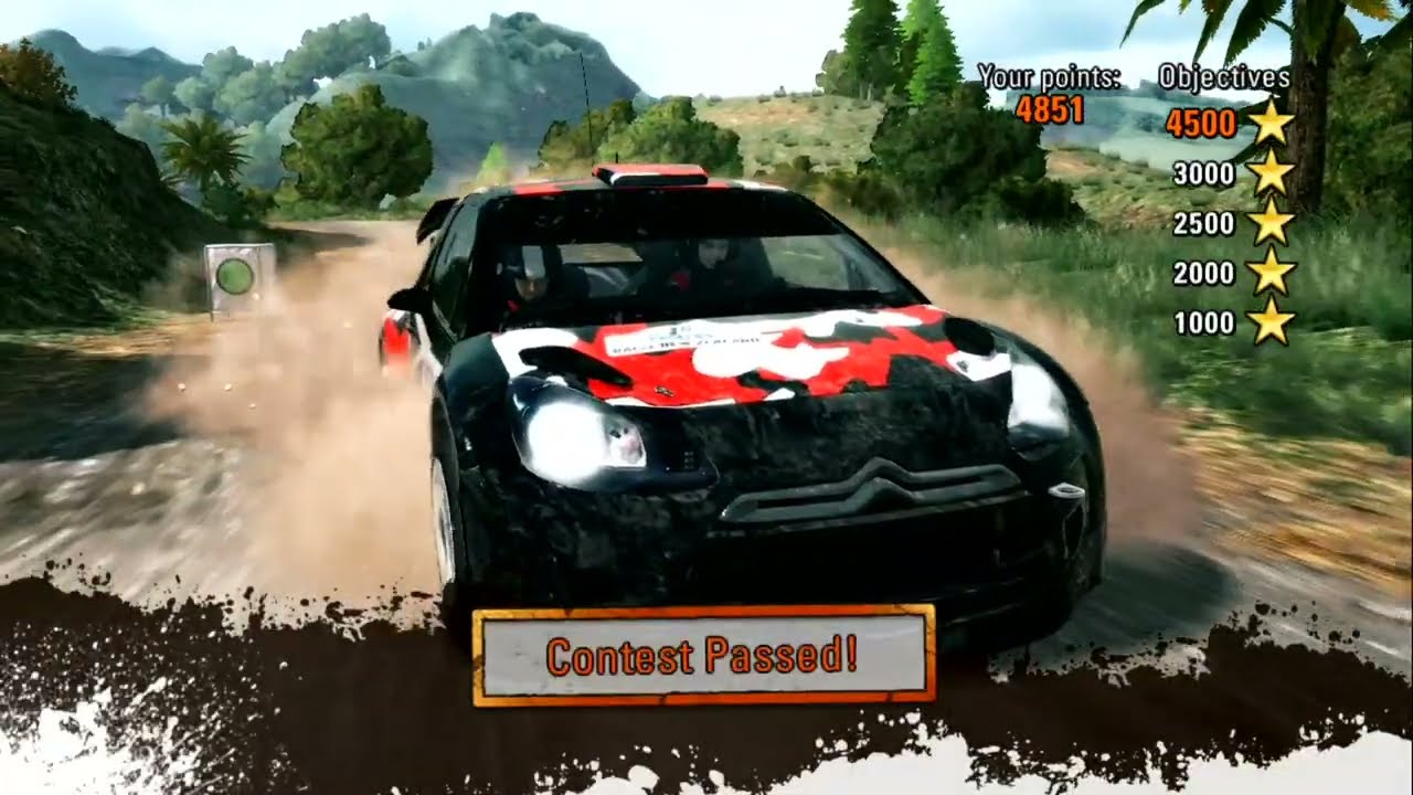 【PS3】WRC3　New Zealand drift contest　／　プラチナトロフィー取得記念