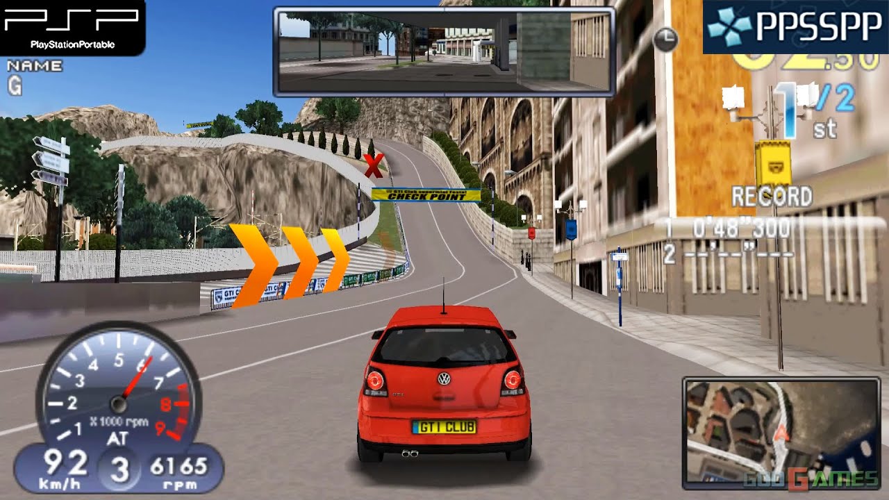 GTI Club Supermini Festa! — PSP Gameplay 1080p (PPSSPP)
