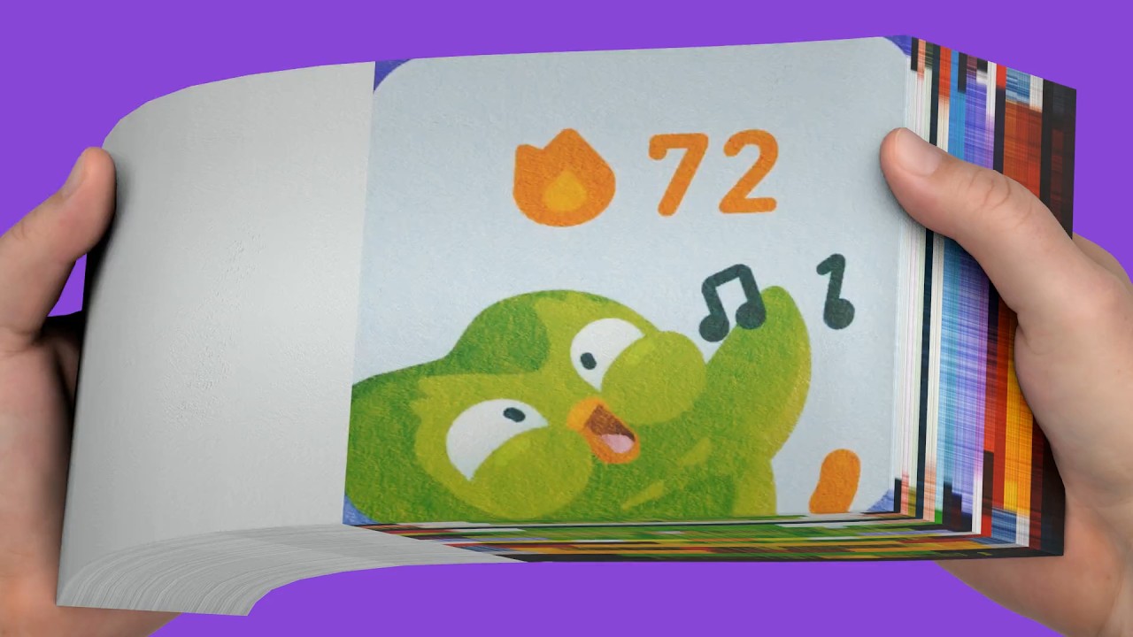 DUOLINGO WIDGETS but they get progressively WORSE with FREEZE | FlipBook