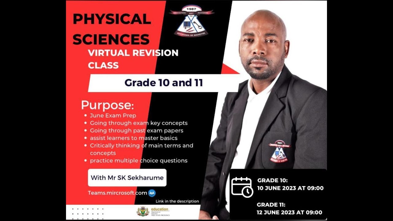 Physical Sciences Grade 10 June Revision  2023 FS