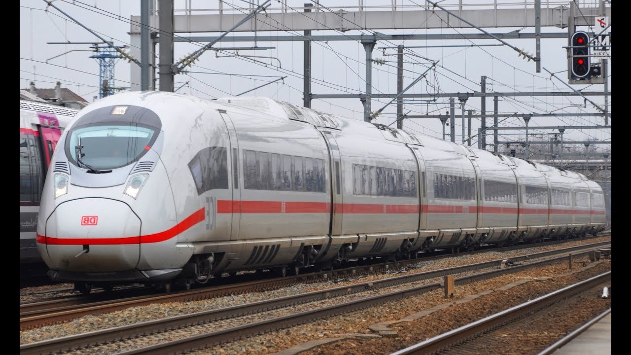 TGV, ICE, Transilien running on LGV Est