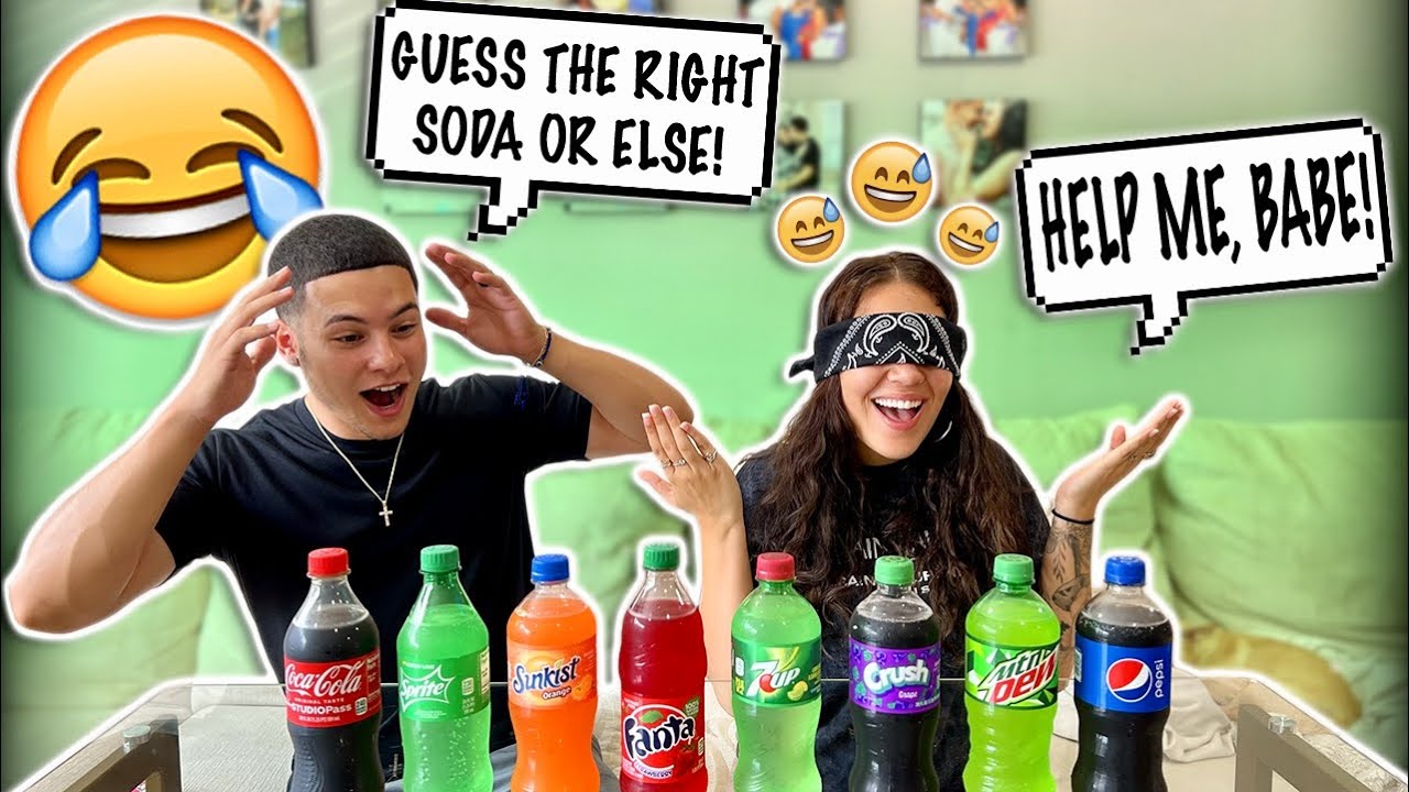 GUESS THE RIGHT SODA OR ELSE!! *SODA CHALLENGE*