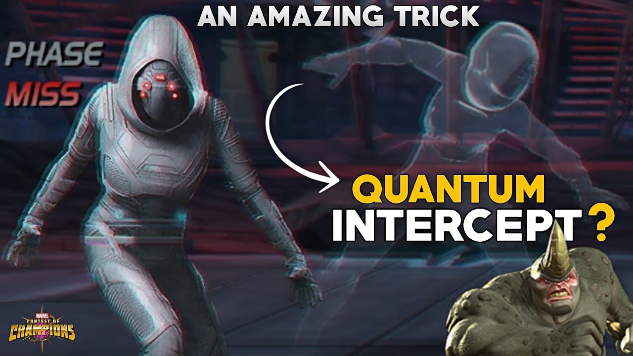 An Amazing Technique of Ghost (Quantum Intercept) That You Must Know! - Marvel Contest of Champions
