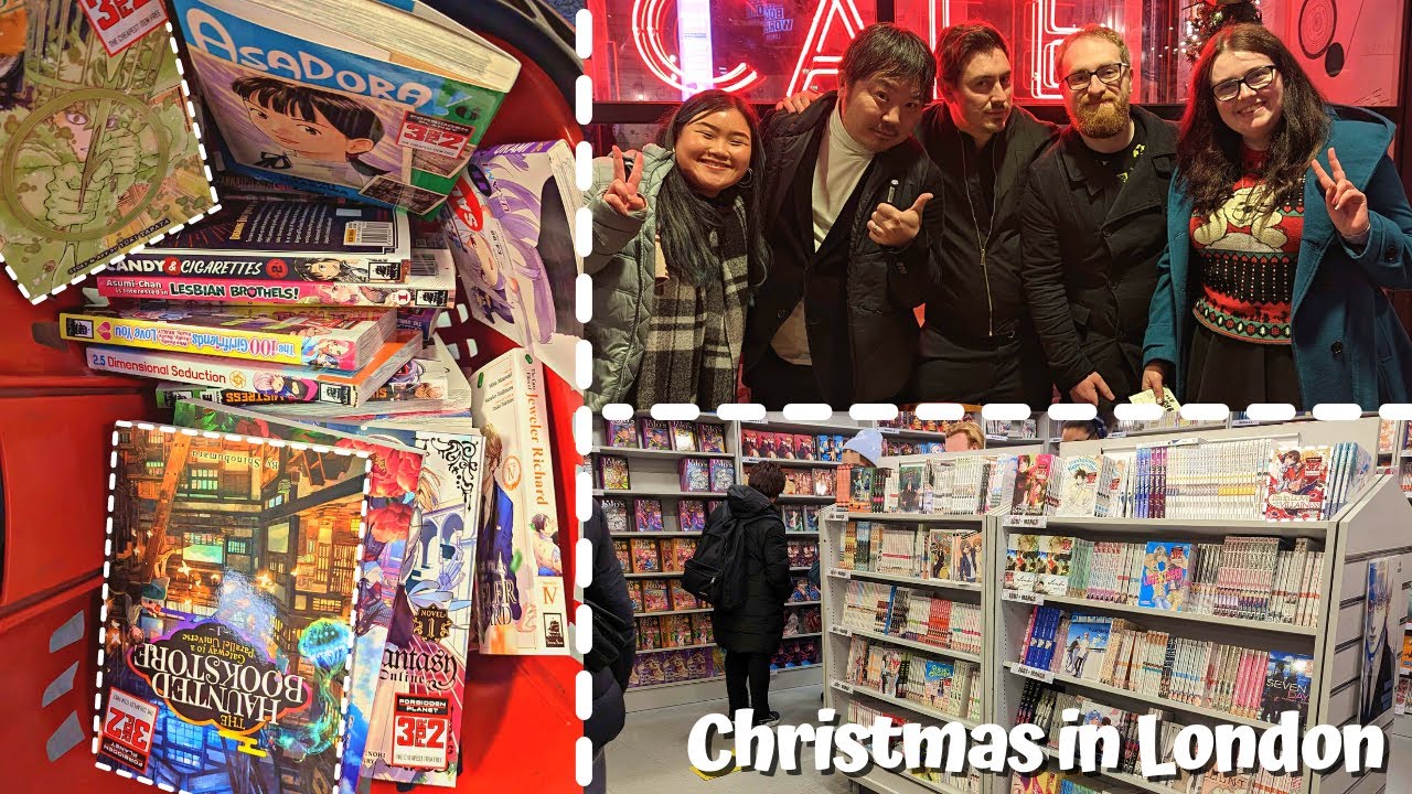 Christmas Manga Shopping Vlog w/ @Himeka_00  (★‿★) ~  London