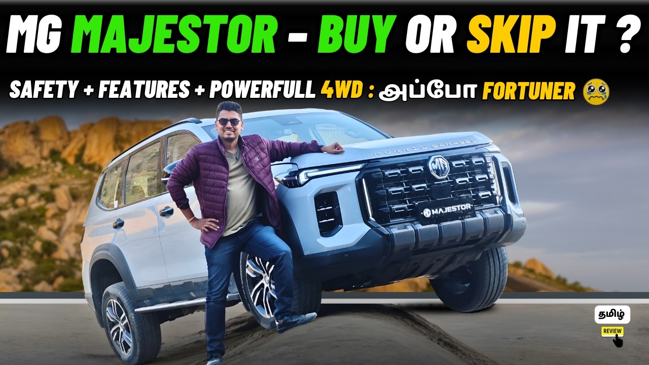 MG Majestor &ndash; New Benchmark? 🤯 Fortuner-ஐ விட Betterஆ? 🔥 Tamil Review 🚗