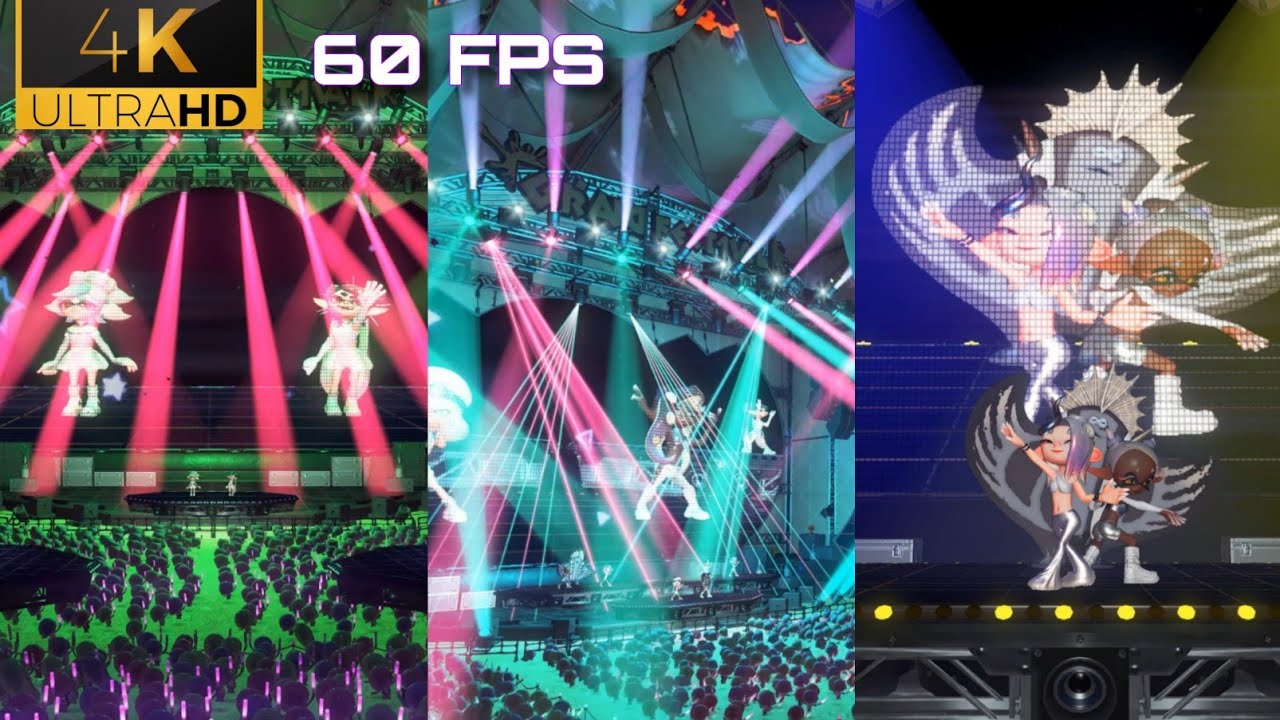 4K 60FPS - Splatoon 3: Grand Festival - Now or Never Seven: Three Wishes - Different Perspectives