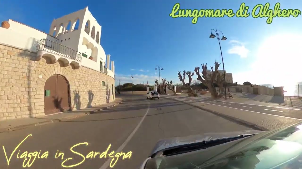 un giro nel LUNGOMARE DI ALGHERO 🏖🏖🏖