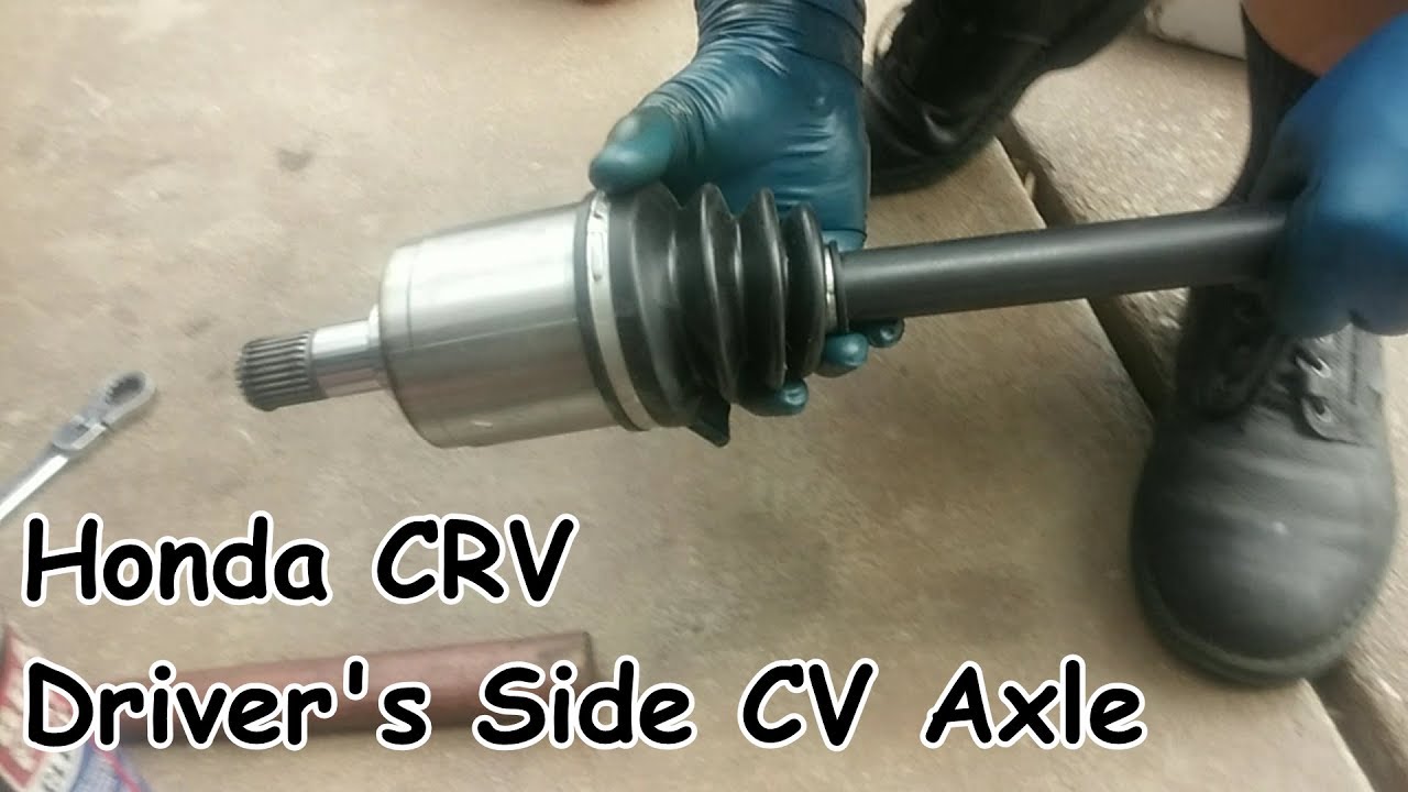 CV Axle Replacement - Driver's Side: Honda CRV
