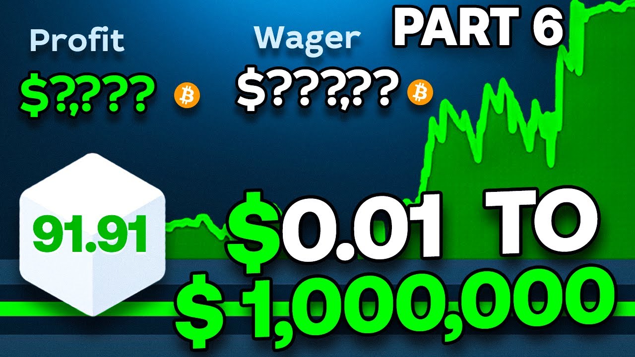 Превратите 0,01$ в 1 000 000$ на стейкинге, используя стратегии!