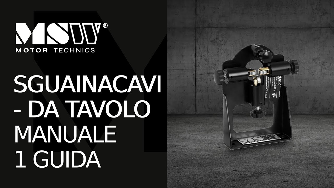 Sguainacavi MSW Motor Technics MSW-WS-007 | Presentazione del prodotto