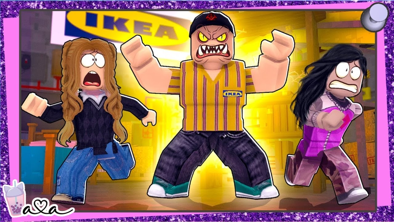 Überleben wir 24 Stunden im Roblox Ikea? ☠ Von Ikea Mitarbeiter gejagt! 😱 Alles Ava Gaming