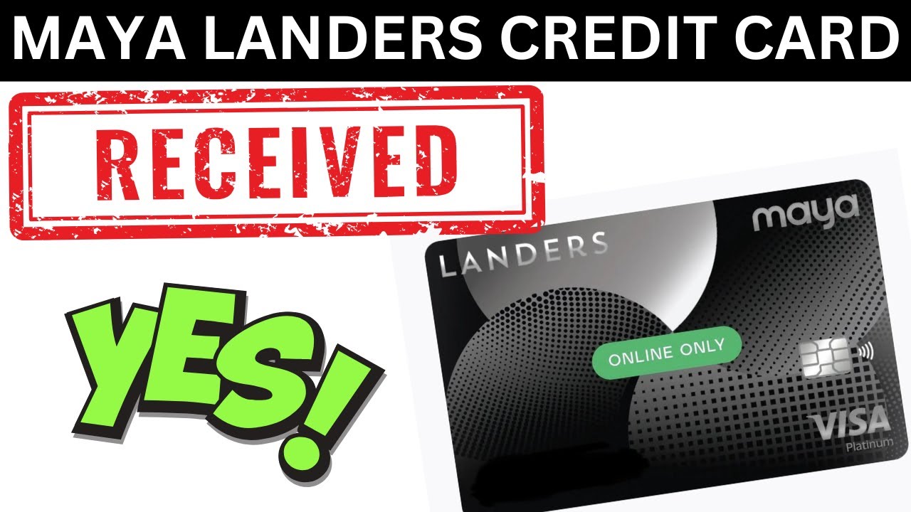 My Landers Cashback Credit Card Arrived! How to Activate It Step-by-StepExciting news!