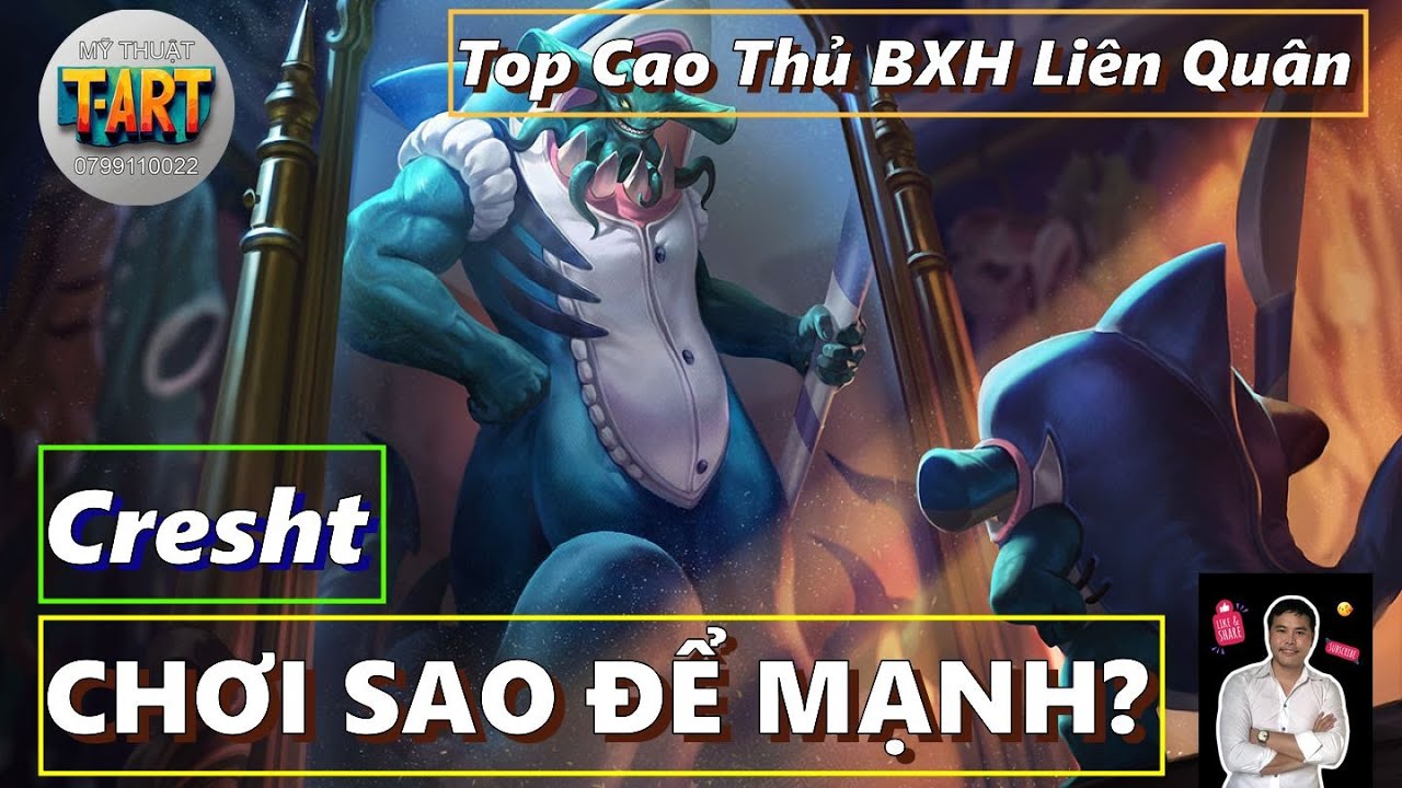 AOV &ndash; Top Cresht Li&ecirc;n Qu&acirc;n 2025 &ndash; C&aacute;ch Chơi, Build Đồ & Combo Cực Mạnh!