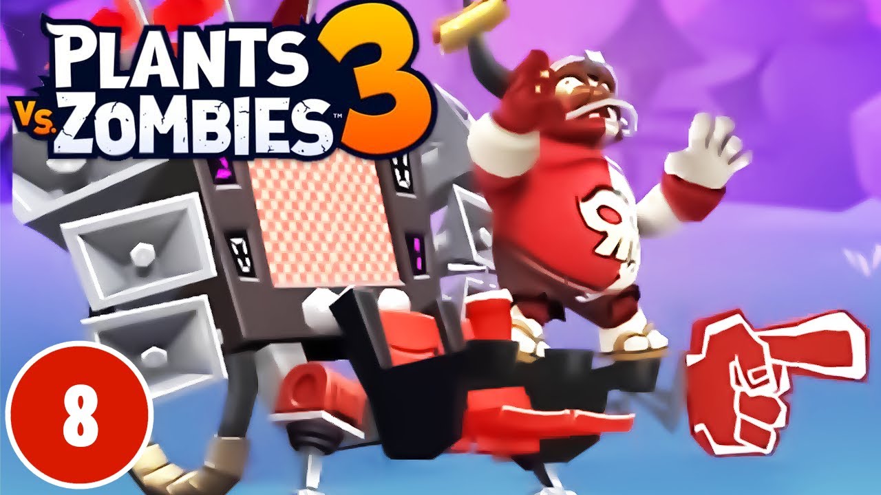 Plants vs Zombies 3 - PvZ 3 - Ballpark Frank nowy zombie!