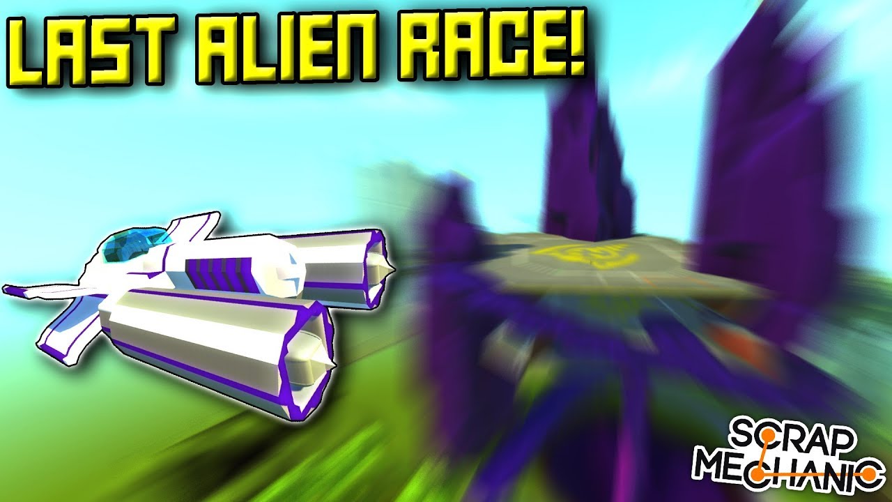 NEW ALIEN RACE AND TILES! [FMB 9] - Scrap Mechanic Gameplay