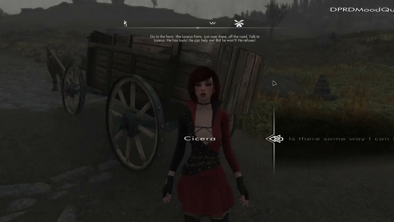 Skyrim Showcase : Cicera ReSithis'd - Human Voiced Audio Replacer