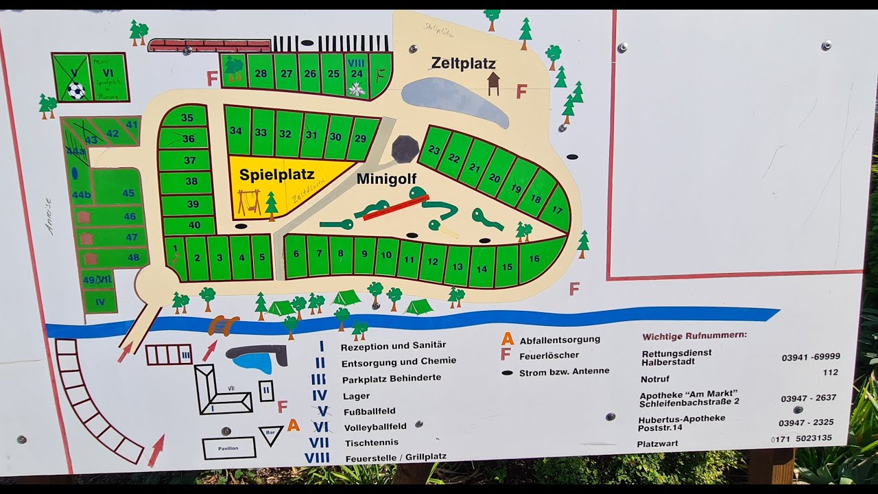 Stellplatz im Harz, Klostercamping Thale, Campingplatz Kloster Camping Thale, Wohnmobilplatz Harz