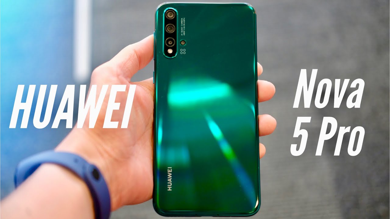 Huawei Nova 5 Pro Quick Look - Flagship Specs. Reasonable Price.