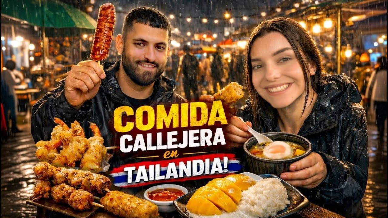 Probando COMIDA CALLLEJERA en TAILANDIA | ¿De Verdad es TAN Barata?