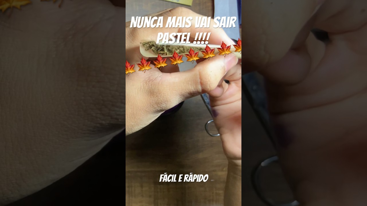 Como bolar r&aacute;pido e f&aacute;cil e fica apertadinho/ nunca mais pastel.                   Inscreva-se